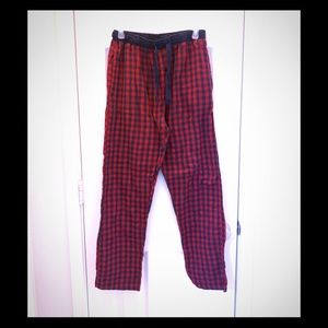 U.S. Polo Assn Red blue Mens Pajama pant S